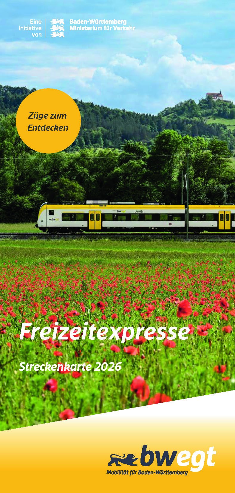 Streckenkarte Freizeitexpresse